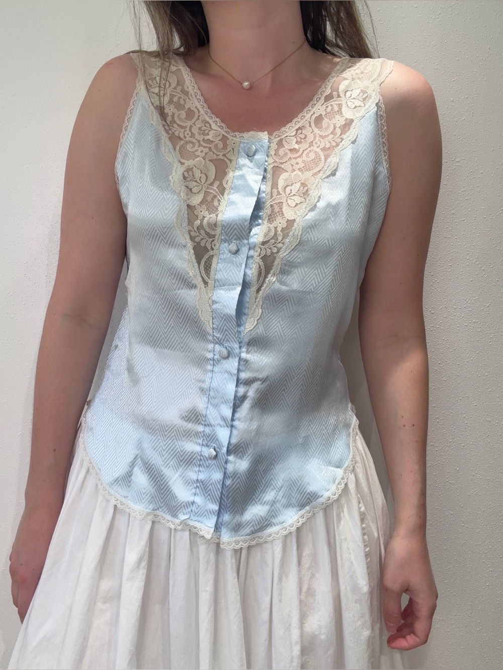 70s Lily of France Lingerie Top